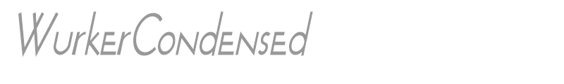 WurkerCondensed