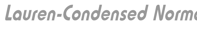 Lauren-Condensed Normal