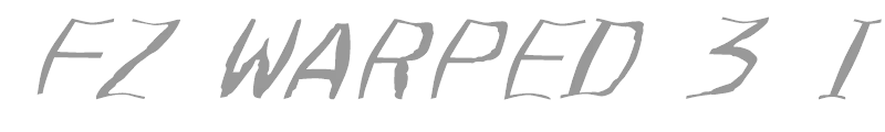 FZ WARPED 3 ITALIC