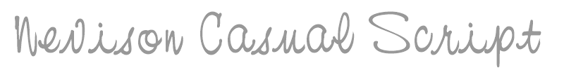 Nevison Casual Script