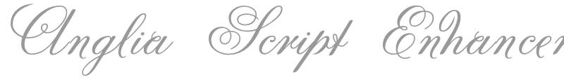 Anglia Script Enhancements