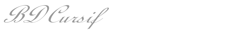 BD Cursif