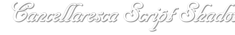 Cancellaresca Script Shadow