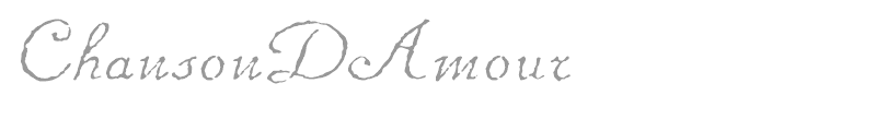 ChansonDAmour