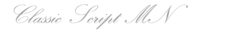 Classic Script MN