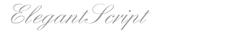 ElegantScript