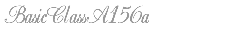 BasicClassA156a