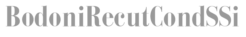 BodoniRecutCondSSi