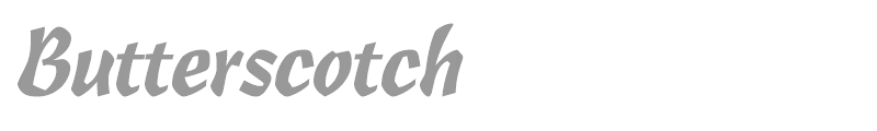 Butterscotch
