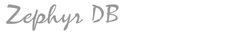 Zephyr DB