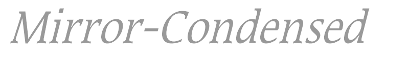 Mirror-Condensed