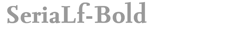 SeriaLf-Bold