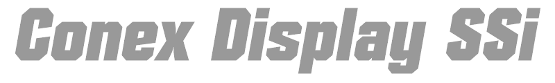 Conex Display SSi