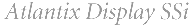 Atlantix Display SSi