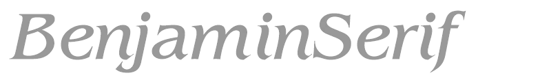 BenjaminSerif
