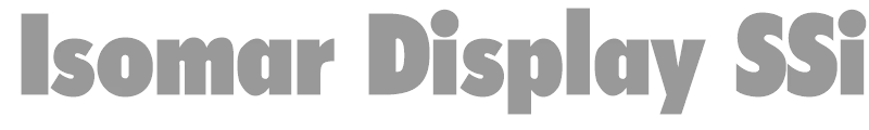 Isomar Display SSi