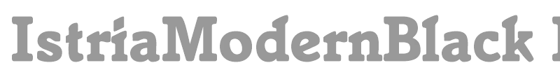 IstriaModernBlack DB