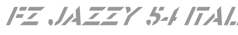 FZ JAZZY 54 ITALIC