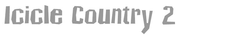 Icicle Country 2