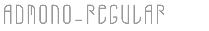 ADMONO-Regular