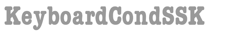 KeyboardCondSSK