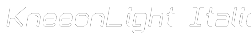 KneeonLight Italic
