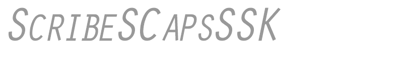 ScribeSCapsSSK
