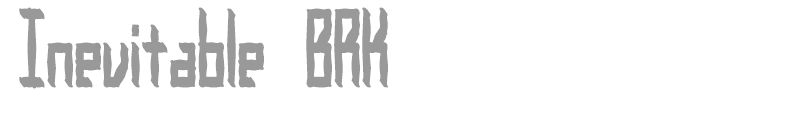 Inevitable BRK
