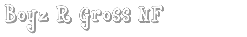 Boyz R Gross NF