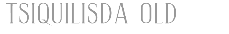 TSIQUILISDA OLD