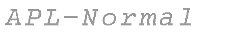 APL-Normal