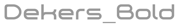 Dekers_Bold