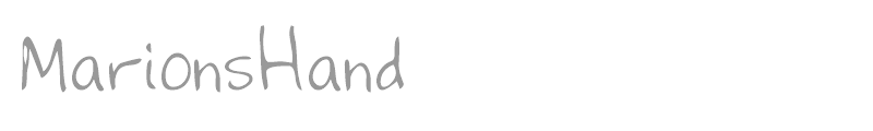 MarionsHand