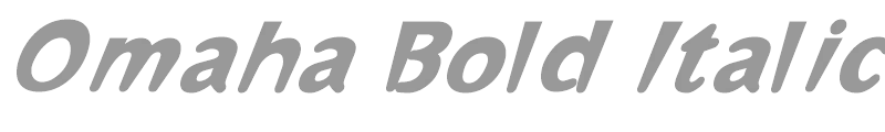 Omaha Bold Italic