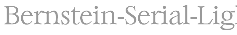 Bernstein-Serial-Light