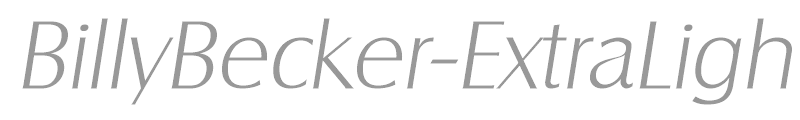 BillyBecker-ExtraLight