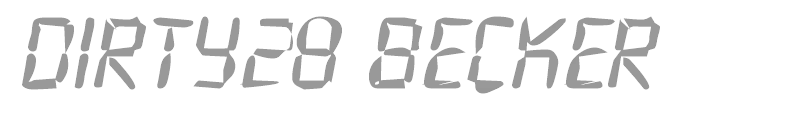 Dirty28 Becker