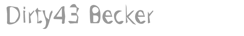 Dirty43 Becker