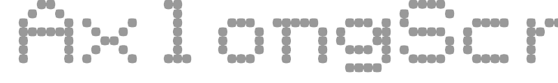 AxlongScreen_Font-Light