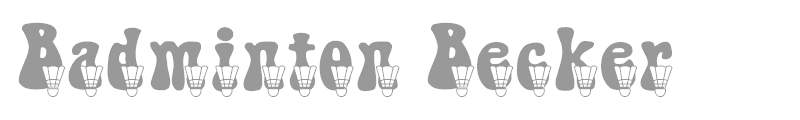 Badminton Becker