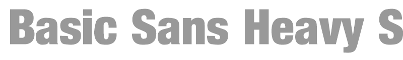 Basic Sans Heavy SF