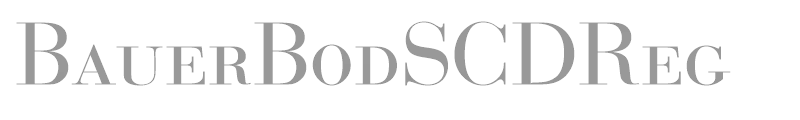 BauerBodSCDReg