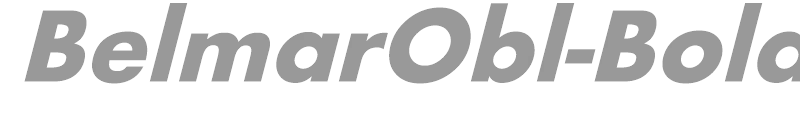 BelmarObl-Bold