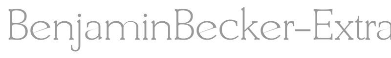 BenjaminBecker-ExtraLight
