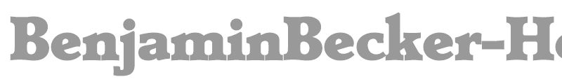 BenjaminBecker-Heavy