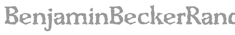 BenjaminBeckerRandom-Medium