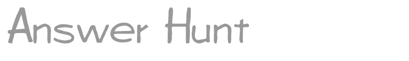 Answer Hunt
