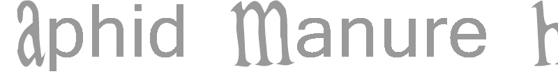 Aphid Manure Heist