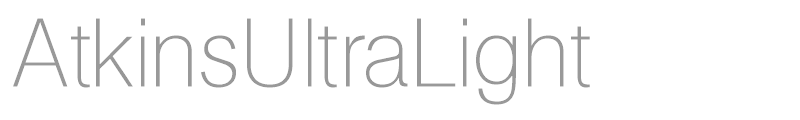 AtkinsUltraLight