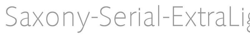 Saxony-Serial-ExtraLight